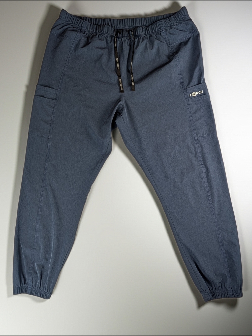 Carhartt Force Scrub Joggers Men's XL Navy Elastic Waist Drawstring Polyester